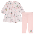 Baumwoll-Kleid und Leggings KENZO KIDS 
                    M&Auml;DCHEN