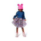 Kleid aus zwei Materialien BILLIEBLUSH 
                    M&Auml;DCHEN