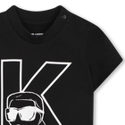 Set aus t-shirt und bermudashorts KARL LAGERFELD KIDS 
                    JUNGE