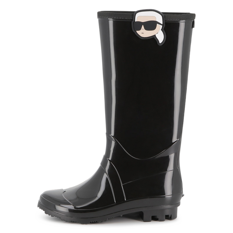 Gro&szlig;er Regenstiefel KARL LAGERFELD KIDS 
                        M&Auml;DCHEN