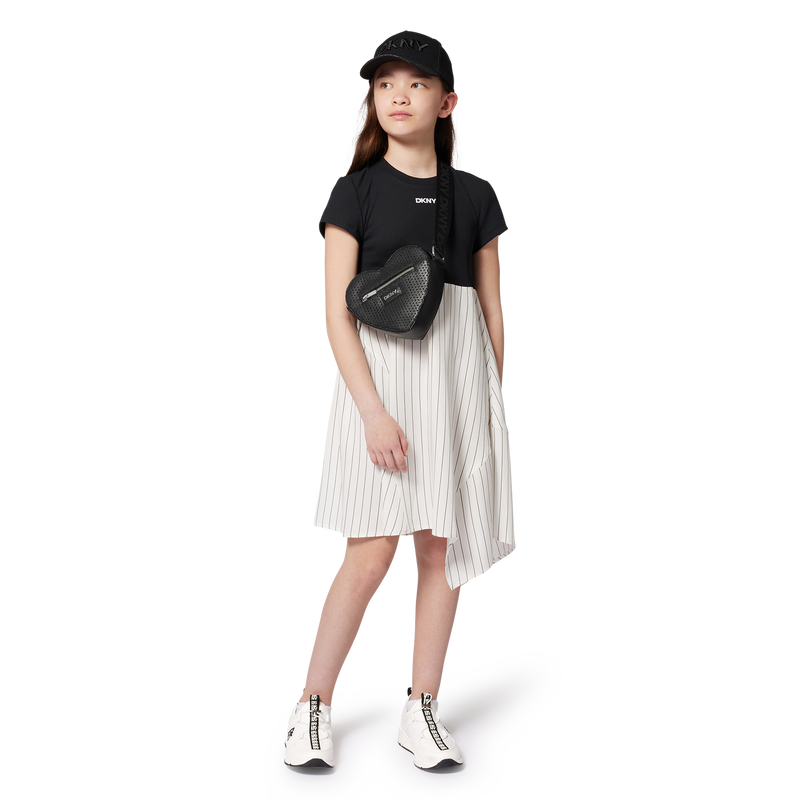 Festkleid aus Materialmix DKNY 
                        M&Auml;DCHEN