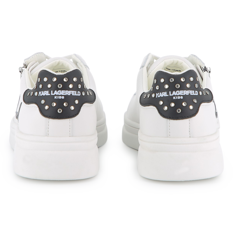 SNEAKERS AUS RINDSLEDER KARL LAGERFELD KIDS 
                        M&Auml;DCHEN