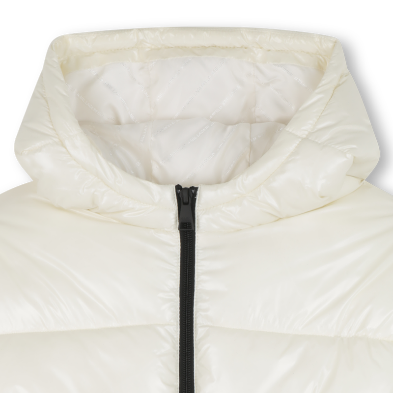 Daunenjacke mit Kapuze KARL LAGERFELD KIDS 
                        M&Auml;DCHEN