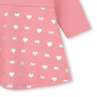 Lang&auml;rmeliges Kleid mit Nieten MICHAEL KORS 
                    M&Auml;DCHEN