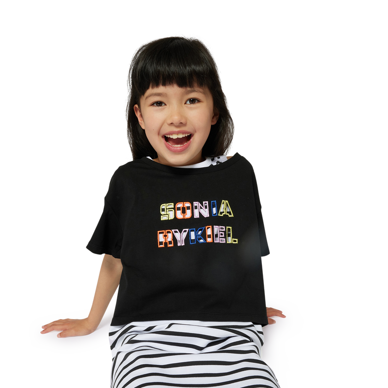 2-in-1 Baumwollkleid SONIA RYKIEL 
                        M&Auml;DCHEN