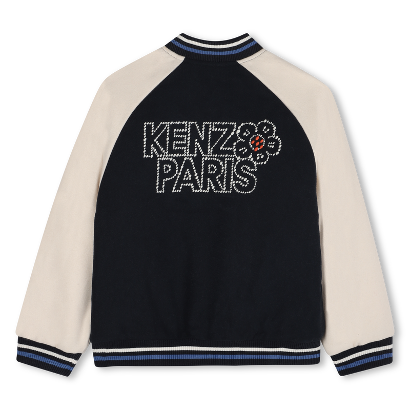 Bomberjacke mit Druckknopfverschluss KENZO KIDS 
                        M&Auml;DCHEN