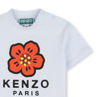 T-shirt mit druckknopf an der schulter KENZO KIDS 
                    M&Auml;DCHEN