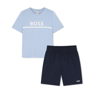 T-SHIRT + SHORTS SET BOSS JUNGE