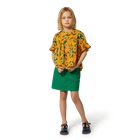 Bluse aus Baumwollsatin KENZO KIDS 
                    M&Auml;DCHEN