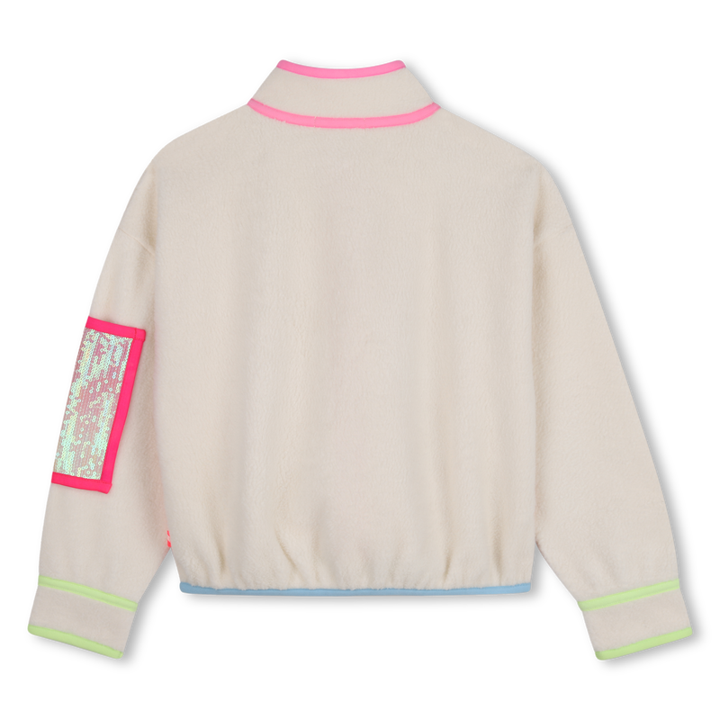 Kardigan aus Pl&uuml;schstoff BILLIEBLUSH 
                        M&Auml;DCHEN