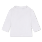 Baumwoll-Langarmshirt mit Logo BOSS 
                    JUNGE