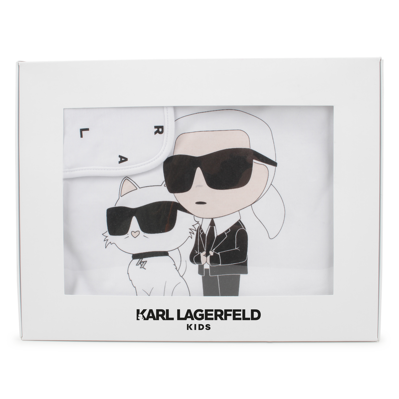 Bedruckte Baumwolldecke KARL LAGERFELD KIDS 
                        UNISEX