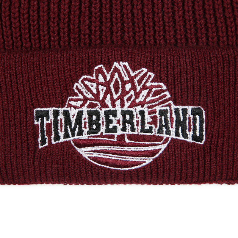 Strickm&uuml;tze mit Logo-Stickerei TIMBERLAND 
                        JUNGE