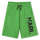 Stretch-Bermuda aus Baumwolle KARL LAGERFELD KIDS 
                    JUNGE