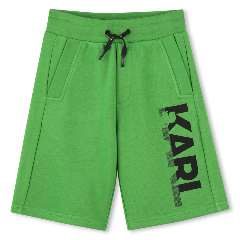 Stretch-Bermuda aus Baumwolle KARL LAGERFELD KIDS 
                        JUNGE