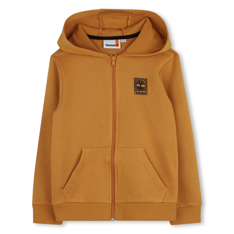 Cardigan mit Kapuze aus Fleece TIMBERLAND 
                        JUNGE