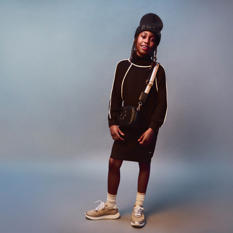 Rollkragen-Kleid BOSS 
                        MÄDCHEN