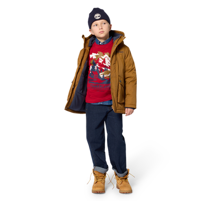 Kapuzenshirt TIMBERLAND JUNGE