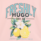 Fleece-sweatshirt HUGO 
                    M&Auml;DCHEN