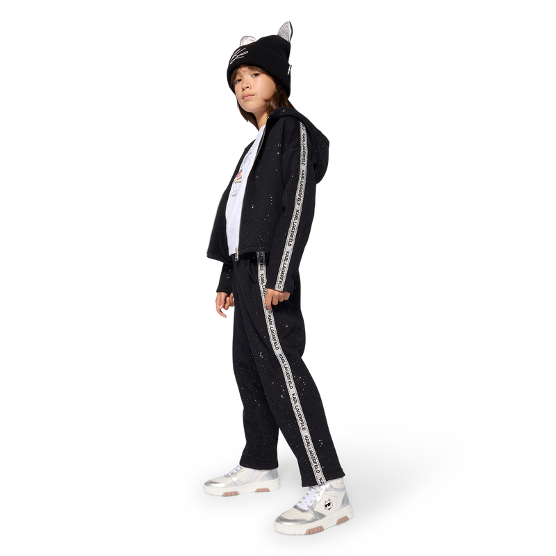Kapuzensweatshirt KARL LAGERFELD KIDS 
                        M&Auml;DCHEN