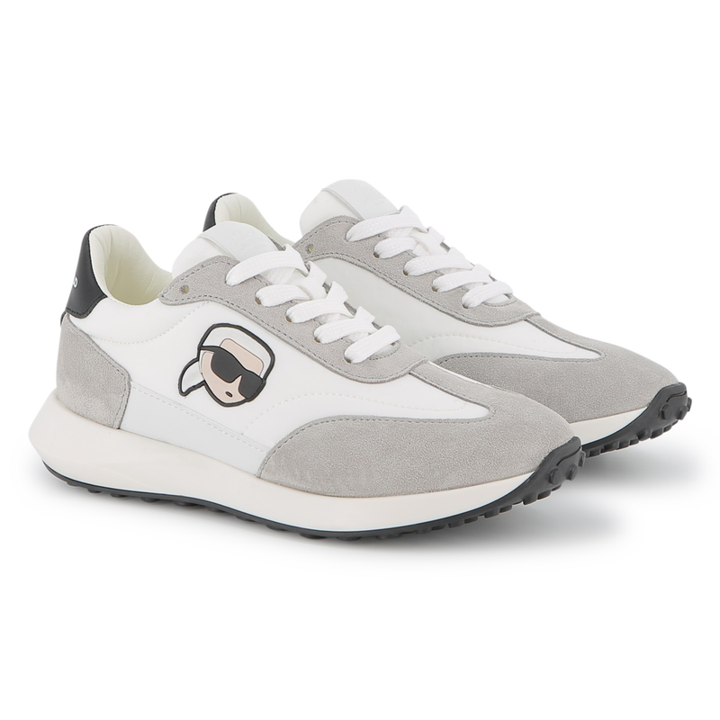 Low-Top-Sneakers mit Schnürung KARL LAGERFELD KIDS 
                        JUNGE