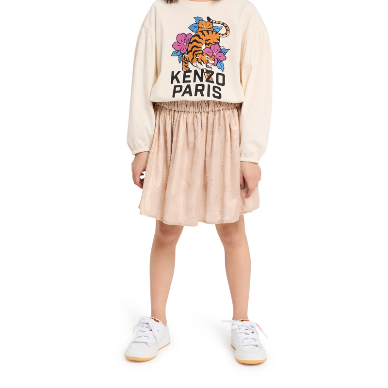 Gl&auml;nzender Rock KENZO KIDS 
                        M&Auml;DCHEN