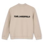 Kapuzenpullover mit reissverschluss KARL LAGERFELD KIDS 
                    JUNGE