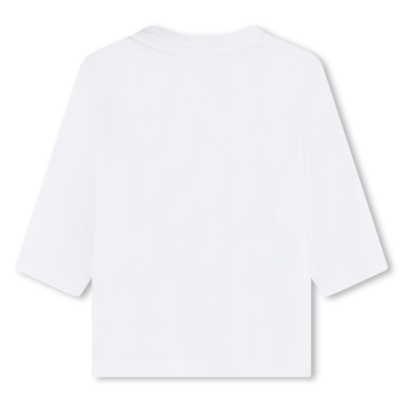 Baumwollshirt mit Print BOSS 
                        JUNGE