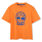 Zweifarbiges T-Shirt mit Logo TIMBERLAND 
                    JUNGE