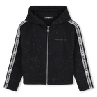Kapuzensweatshirt KARL LAGERFELD KIDS 
                    M&Auml;DCHEN
