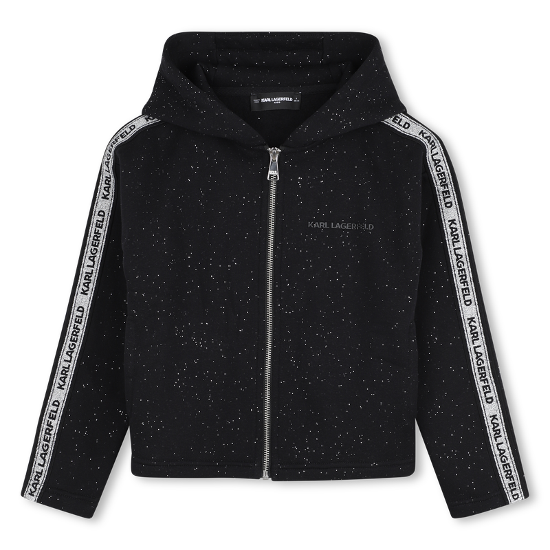 Kapuzensweatshirt KARL LAGERFELD KIDS 
                        M&Auml;DCHEN