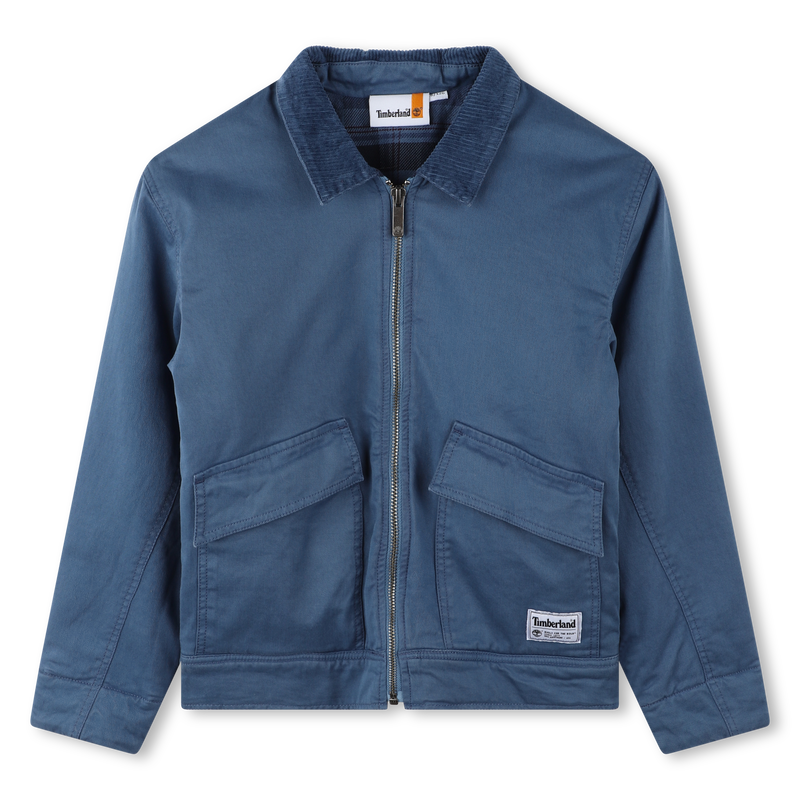 Jacke mit &uuml;berf&auml;rbtem Design TIMBERLAND 
                        JUNGE