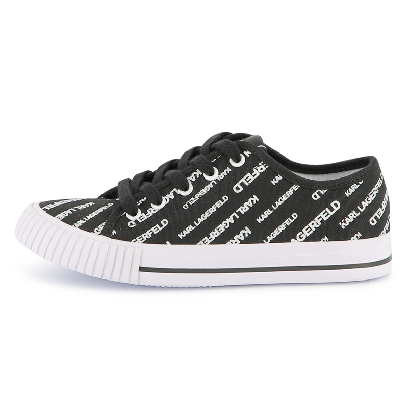 Schn&uuml;rsneaker mit Logoprint KARL LAGERFELD KIDS 
                        JUNGE