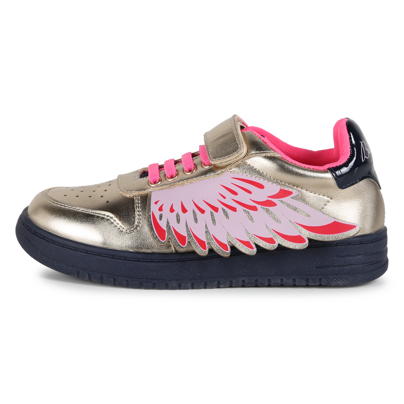 Schn&uuml;r-Sneakers mit Klett BILLIEBLUSH 
                        M&Auml;DCHEN