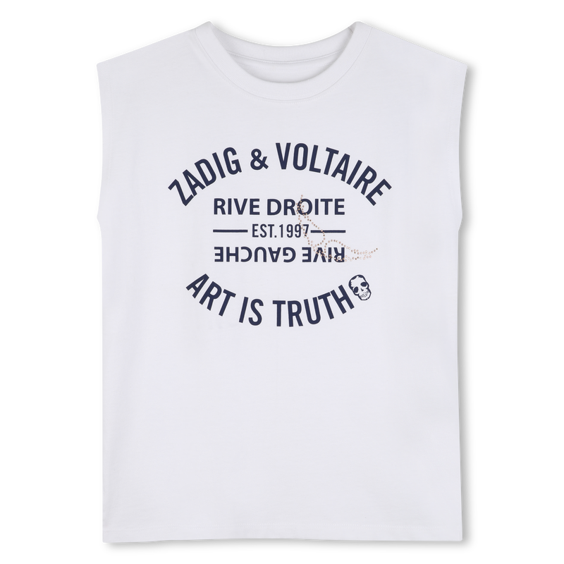 KURZ&Auml;RMELIGES T-SHIRT ZADIG & VOLTAIRE 
                        M&Auml;DCHEN