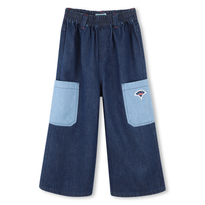 Jeans mit Stretch-Bund KENZO KIDS M&Auml;DCHEN