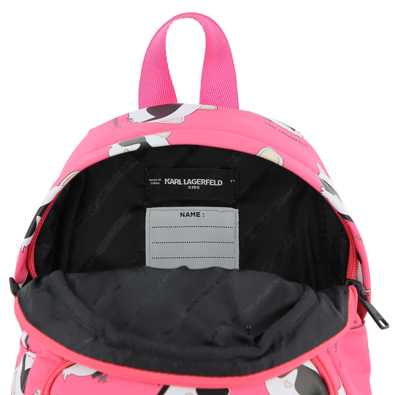 Kleiner Rucksack KARL LAGERFELD KIDS 
                        M&Auml;DCHEN