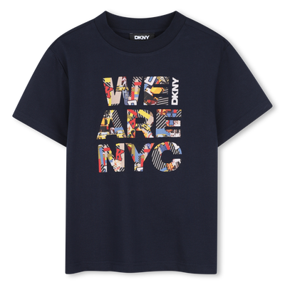 T-Shirt mit kurzen &Auml;rmeln DKNY JUNGE