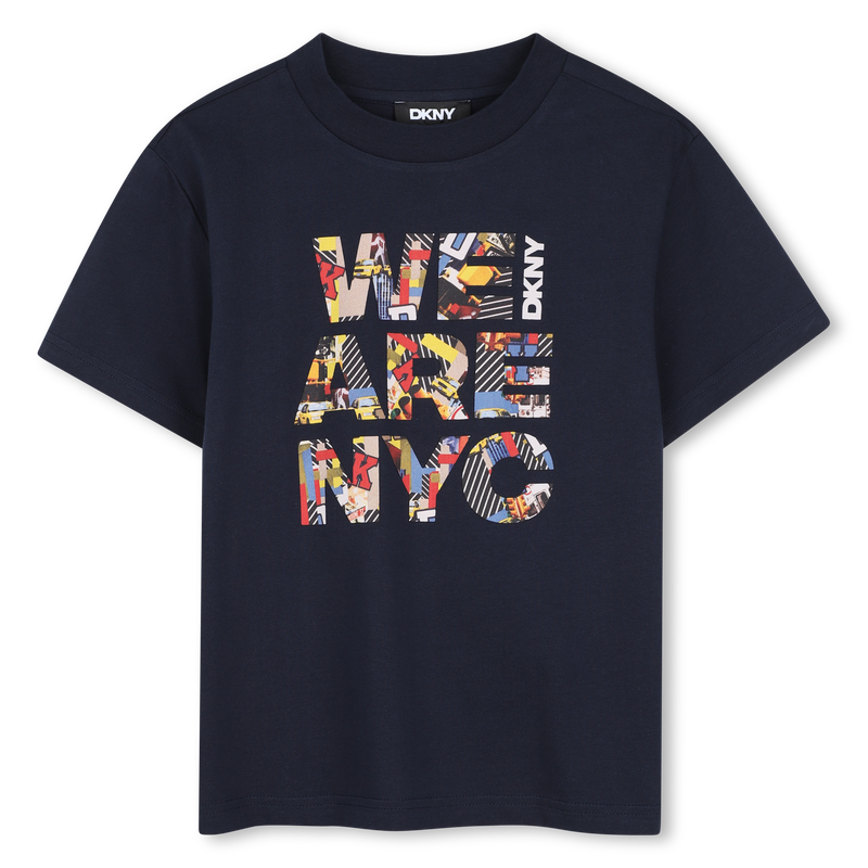 T-Shirt mit kurzen &Auml;rmeln DKNY 
                        JUNGE