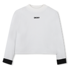 Wendepullover aus Strick DKNY 
                    M&Auml;DCHEN