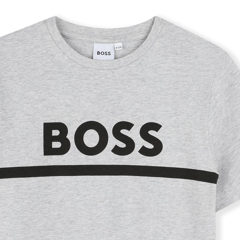 KURZ&Auml;RMELIGES T-SHIRT BOSS 
                        JUNGE
