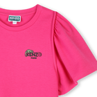 Einfarbiges T-Shirt KENZO KIDS 
                    M&Auml;DCHEN
