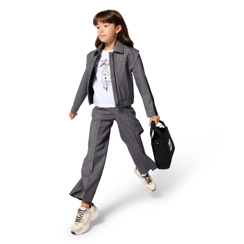 T-Shirt mit kurzen &Auml;rmeln KARL LAGERFELD KIDS 
                        M&Auml;DCHEN