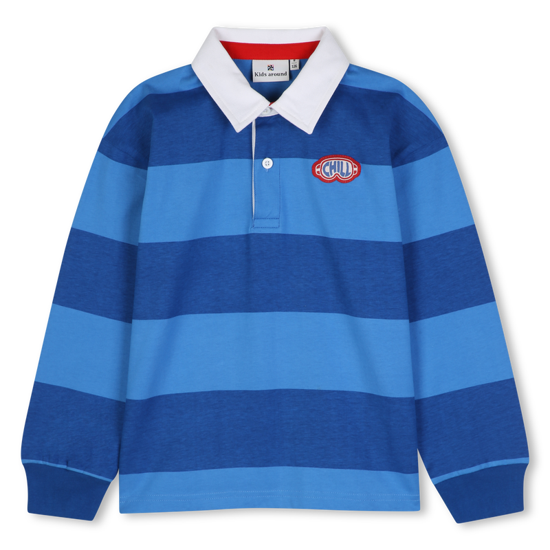 Langarm-Polo KIDS AROUND 
                        JUNGE