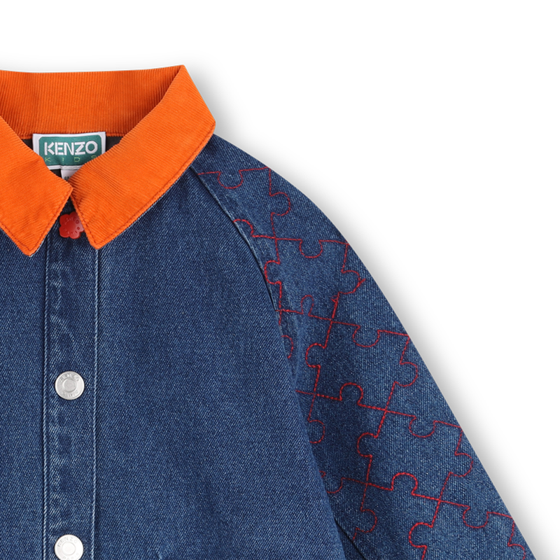 Jeansjacke KENZO KIDS 
                        M&Auml;DCHEN
