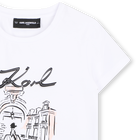 T-Shirt mit kurzen &Auml;rmeln KARL LAGERFELD KIDS 
                    M&Auml;DCHEN