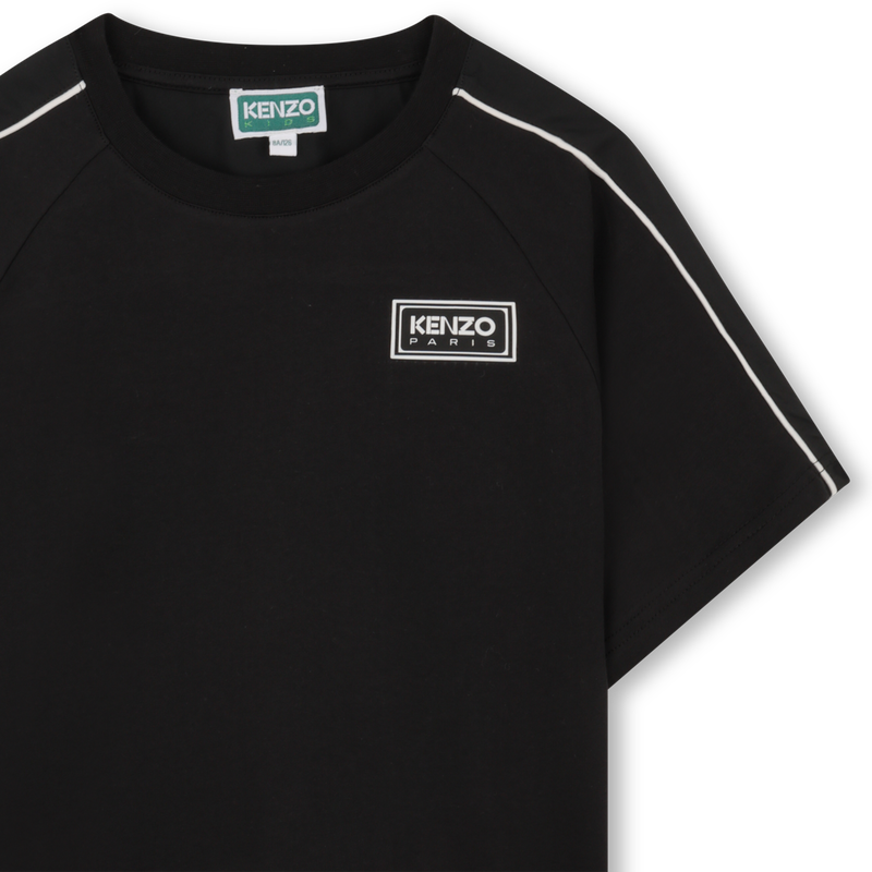 KURZ&Auml;RMELIGES T-SHIRT KENZO KIDS 
                        JUNGE