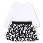 Langarmkleid KARL LAGERFELD KIDS 
                    M&Auml;DCHEN