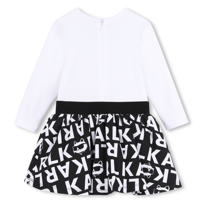 Langarmkleid KARL LAGERFELD KIDS M&Auml;DCHEN