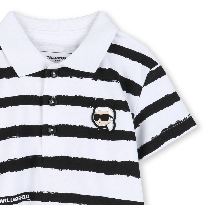 POLO- UND SHORTS-SET KARL LAGERFELD KIDS 
                        JUNGE